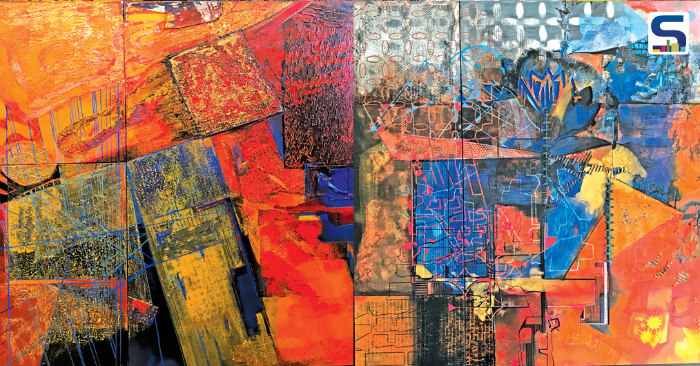 Brinda Miller’s ‘Vanishing Point’ new abstract series of artworks will be displayed at the Tao Art Gallery from January 4 until January 24 , 2018