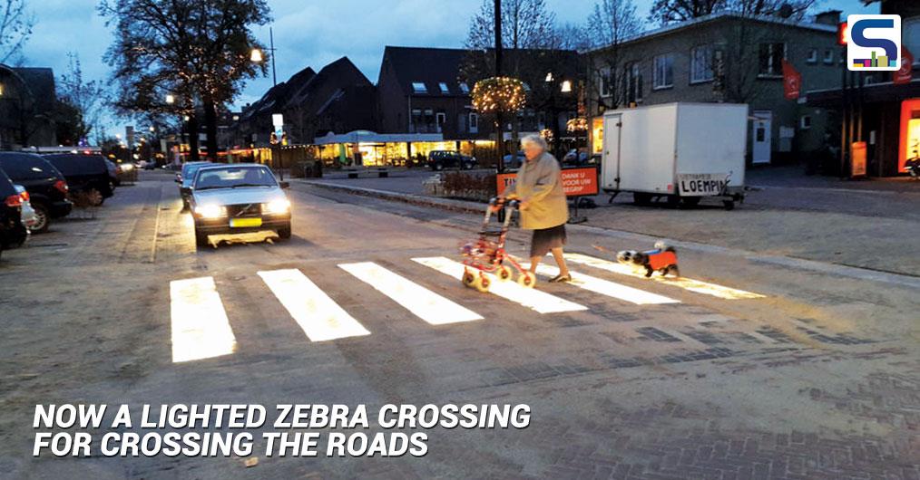 Now A Lighted Zebra Crossing For Crossing The Roads