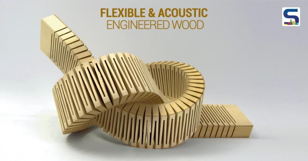 Flexible Acoustic Engineered Wood