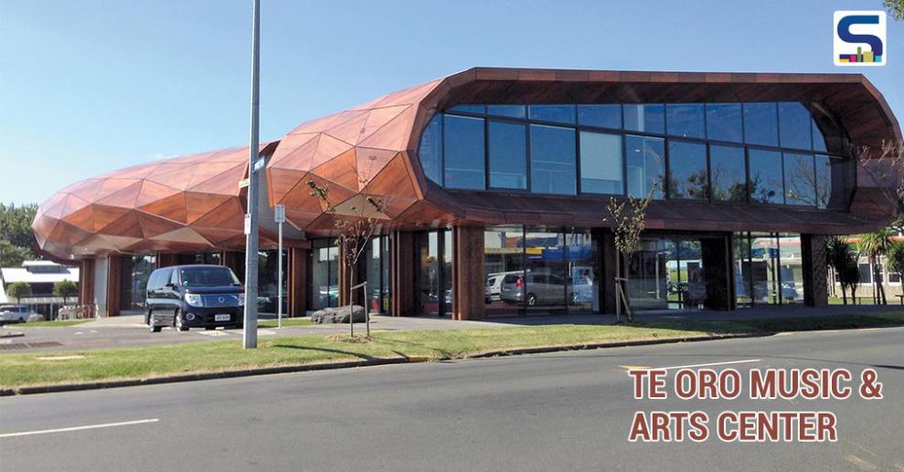 Working in collaboration, Ar. Lindsay Mackie of Archimedia and artists Bernard Makoare, Martin Leung- Wai and Petelo Esekielu, developed a concept for the Te Oro facility that envisioned the building.
