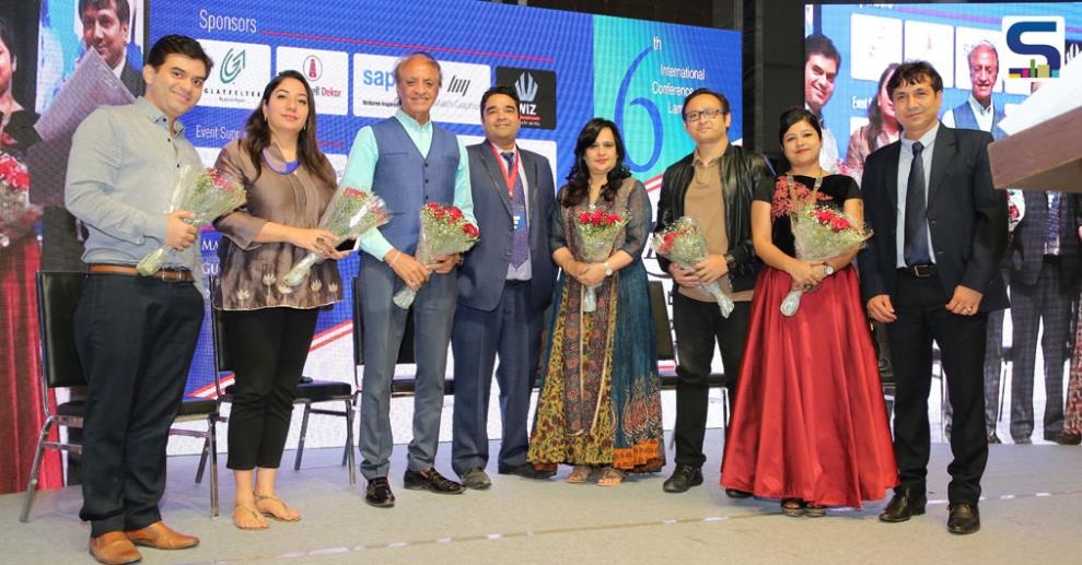Ar. Prem Nath, Ar. Swanzal Kak Kapoor, ID Payal Kapoor, Ar. Gaurav Kharkar, Paul Sandip and Vertica Dvivedi Indian Laminate Manufacturers Association organised their 6th International conference on laminates & allied industry on 5-6 March, 2018.
