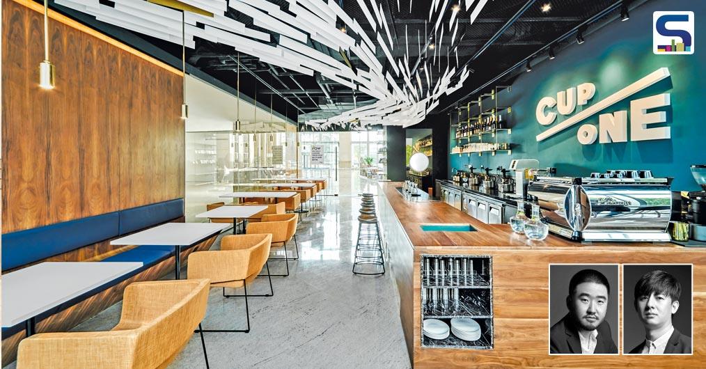 Designed by Ar. Jiang-Yuan & Song-Chen, CUPONE Gateway Plaza provides a place to drink coffee, while being an extremely functional art installation in itself.