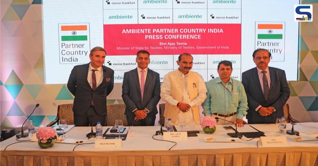 Ambiente – a trade fair that acts as a barometer of the latest trends as well as an order and design platform will be held in Frankfurt from 8 to 12 February 2019. The partner country for Ambiente 2019 will be India.