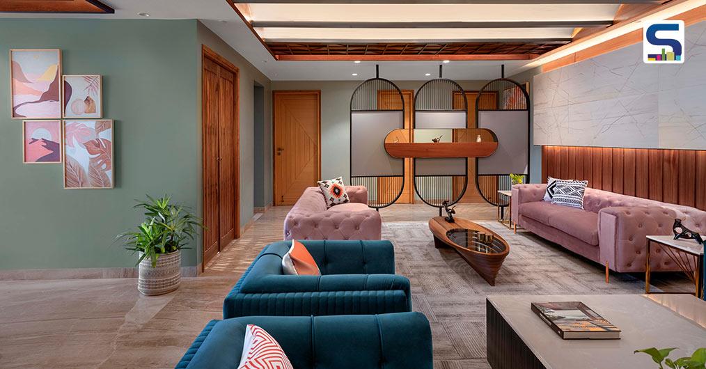 Family’s Choices And Personality Reflect In The Interiors of this Gurugram Apartment | LAD Studio