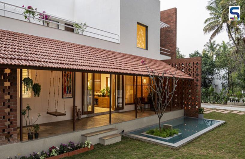 Earthy Materials, Vernacular Elements, and Minimalist Aesthetic in Pune | Silhouette Architects & Designers | Viraam