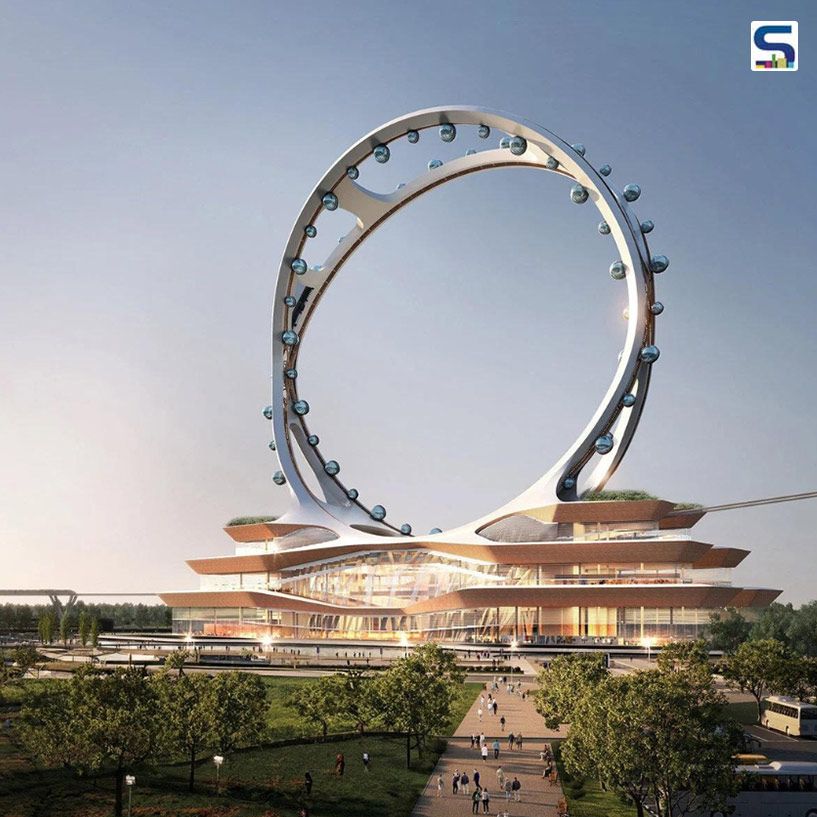 Seoul Twin Eye- Worlds Tallest Spokeless Ferris Wheel Designed by UNStudio