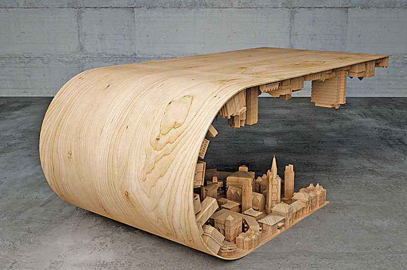 “To create conceptual art pieces that are functional furniture.”