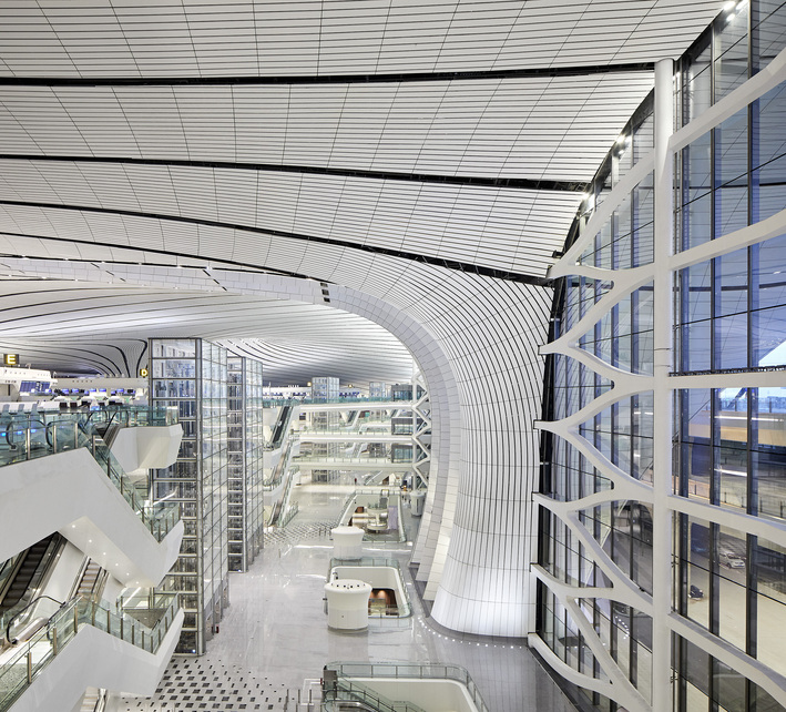 Beijing Daxing Airport by ZHA