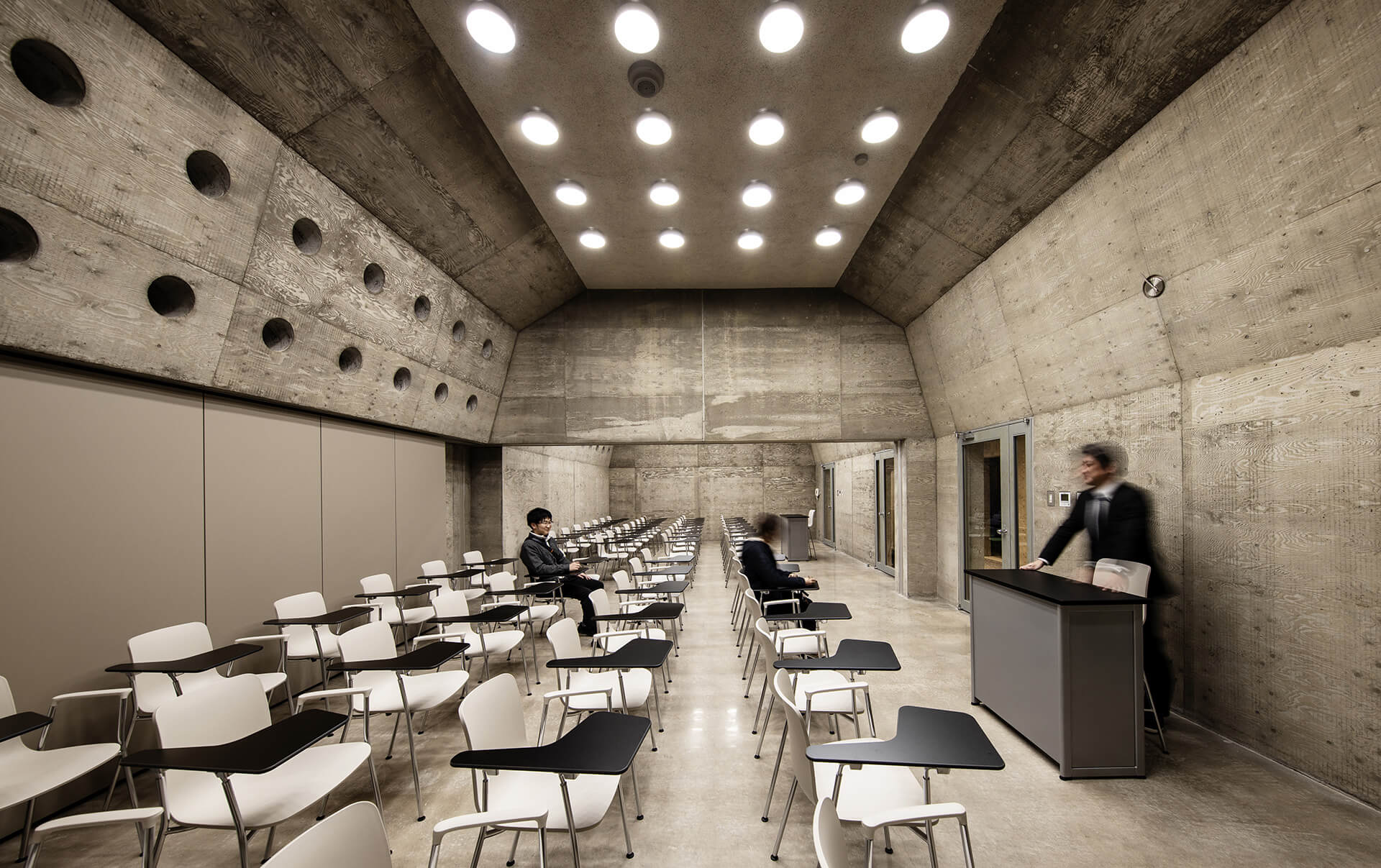 honjo-japan-waseda-university-high-school-gymnasium-nikken-sekkei-surfaces-reporter