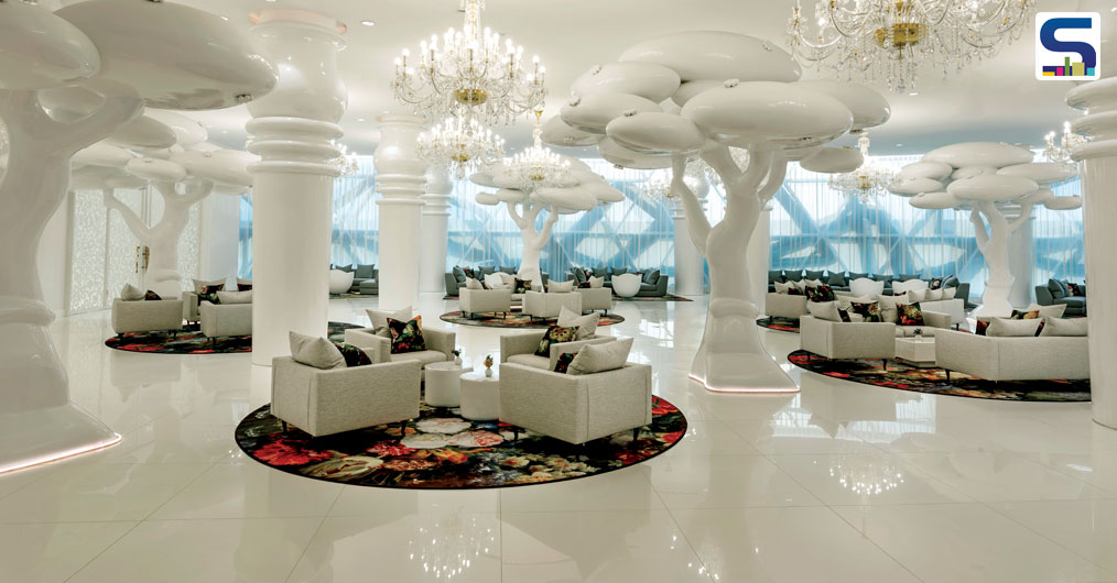 “Many themes are layered in the hotel. With each individual space telling its own tale, guests have many different experiences, and therefore, weave for themselves a volume of stories to share,” says Marcel.