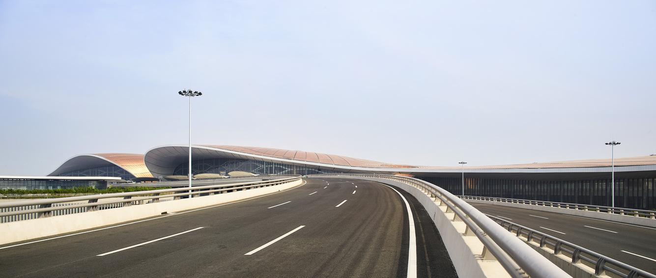 Traditional Chinese Architecture -Beijing Daxing Airport by ZHA