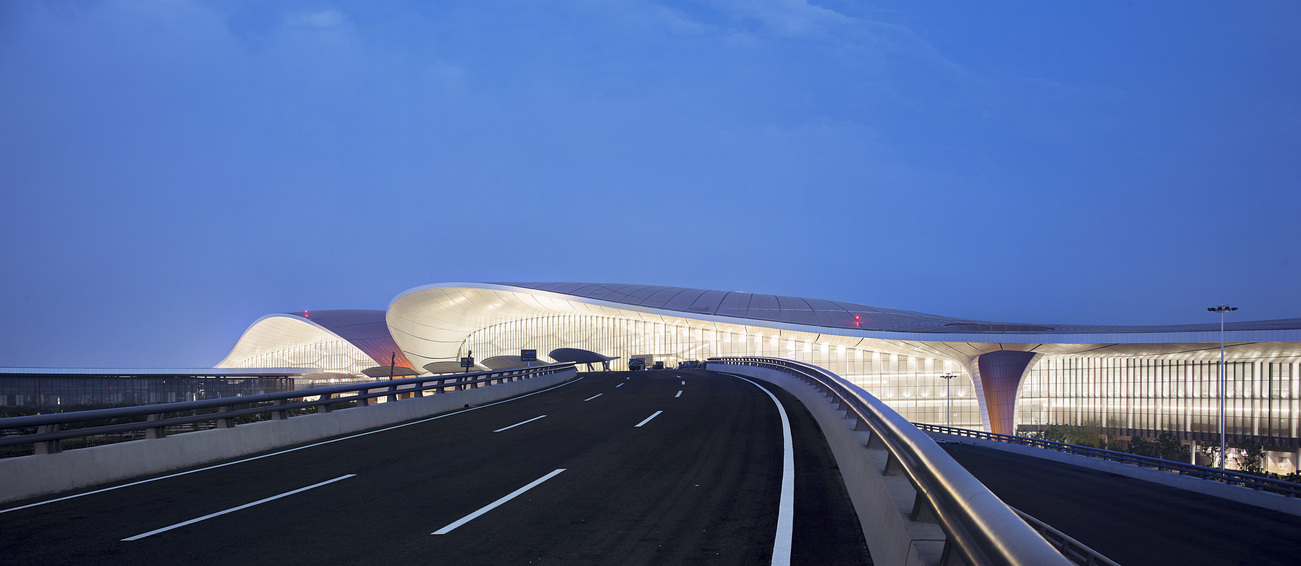 Beijing Daxing Airport by ZHA