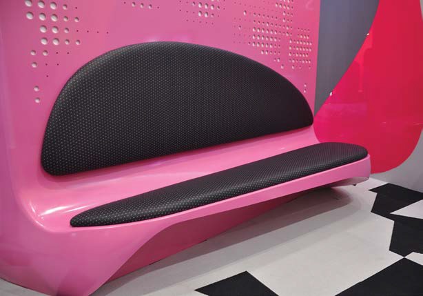 A new generation acrylic stone, HI-MACSR is a material that is designed and produced by LG Hausys, Switzerland, a world leader in the technology sector. Due to its thermoformable properties, its wide range of colours, its translucency and the invisible joins, HI-MACSR is able to provide an infinite number of designs and exclusive finishing.