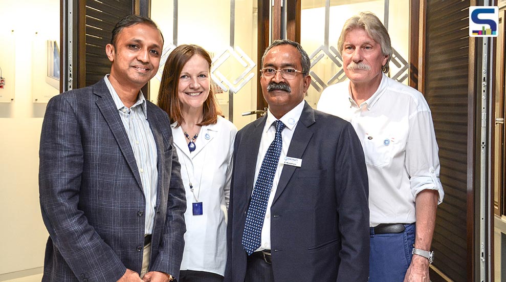 Robert Hoellrigl (Executive Director R&D – Encraft); B. Muralidharan (Chief Executive Officer – Encraft); Maja Hoellrigl (Group CEO – DCJ Group) along with Rajeev Jain (Promoter – DCJ Group)