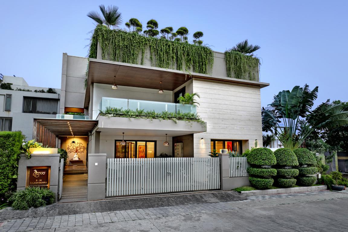 rahul-jain-residence-beautiful residence in Indore