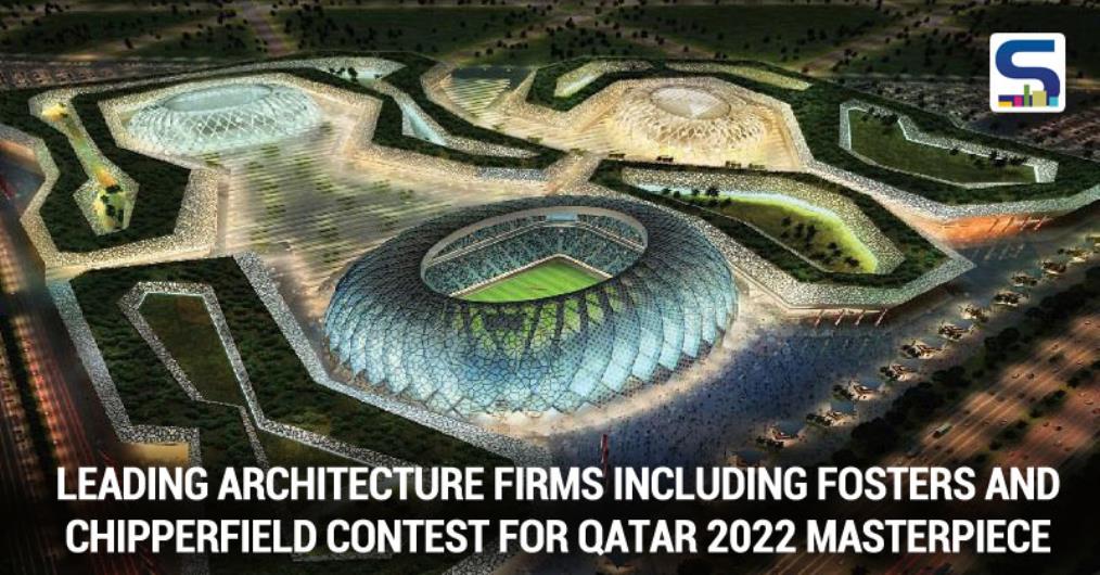 Four firms have been shortlisted to design Qatar‘s Lusail Stadium, the centerpiece for the 2022 FIFA World Cup. Foster + Partners, David Chipperfield Architects, Mossessian & Partners and Mangera Yvars Architects are now competing to design the 80,000 seat stadium..