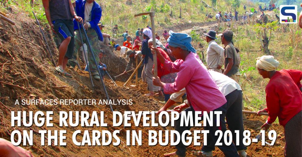 So, what does the impetus on rural development means for the building material and design industry? With better connectivity, power, internet, and rural infra development, we are foreseeing the revival of many art & craft forms in the rural areas which were abandoned due to people moving out for towns & cities, and not finding enough takers. 