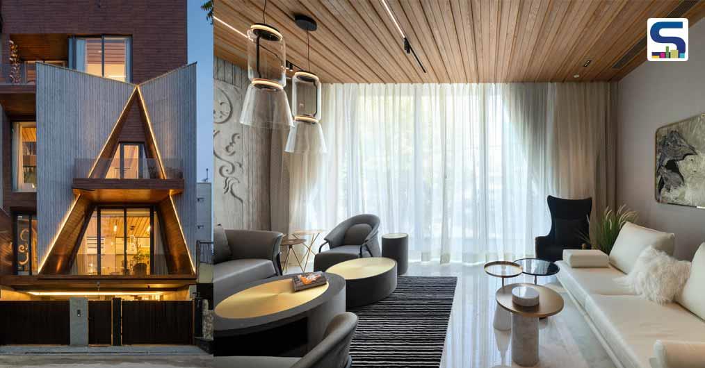 Angled Glass Facade Distinctive and Modern Triangular Façade Features