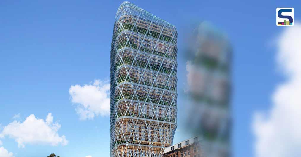 Worlds Tallest Hybrid Timber Tower by SHoP Architects and BVN Design in Sydney