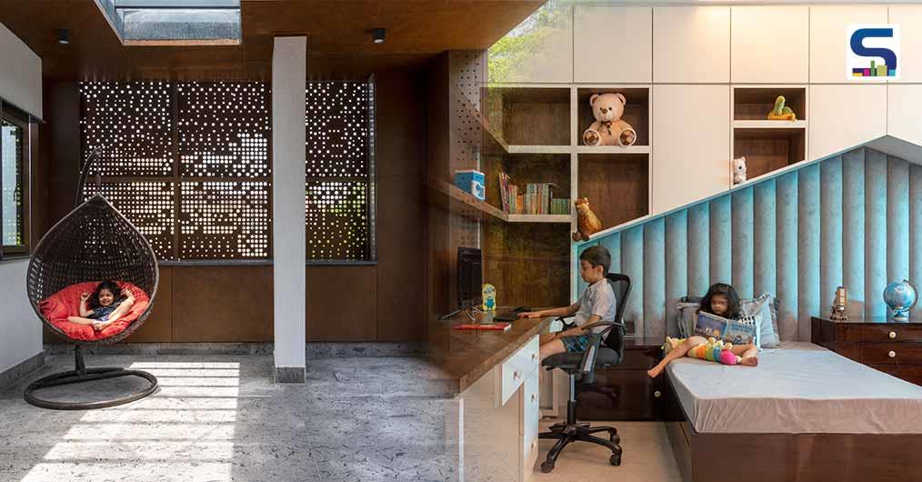 A Modish Home Designed by Rakhee Shobhit Design Associates for A Multi-Generational Family in Gurugram | Bomb Residence