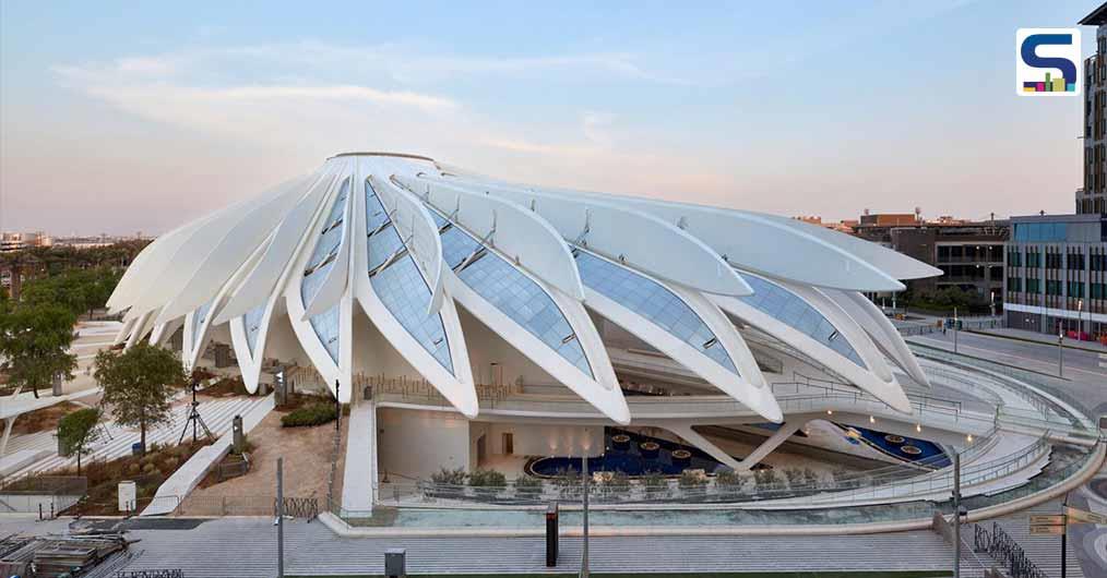 UAE Pavilion at Dubai Expo Features The Shape of A Falcon Wing | Santiago Calatrava