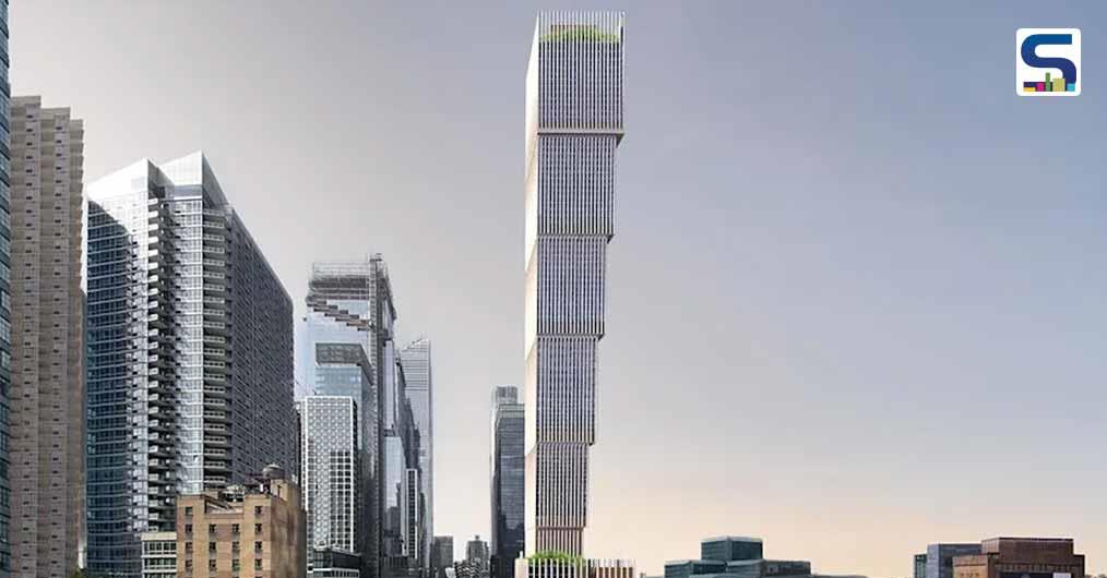 adjaye assoicates upside down skyscrapper