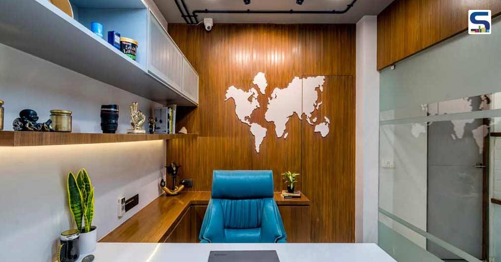 Swarali & Taha of Space Theory Designs A Positive and Vibrant Office in Ahmedabad | Biyani Tradelinks