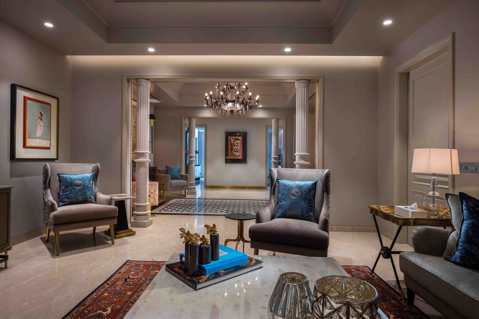 A Modern and Palatial Residence by Beyond Designs, Dipped in Udaipurs ...