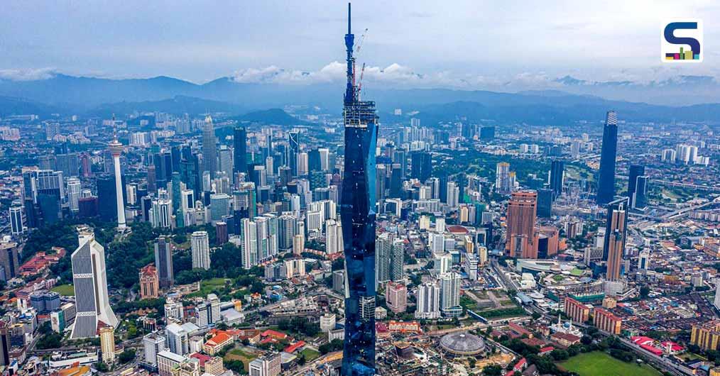 Worlds Second Tallest Building- Merdeka 118- in Malaysia Features Faceted Facade Composed of Triangular Glass Planes | Fender Katsalidis