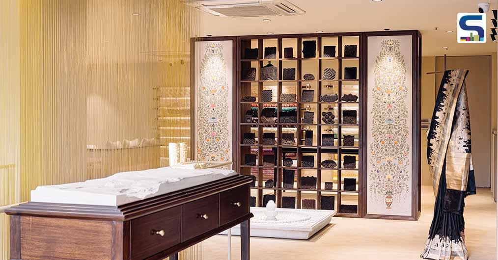 Aditi Sharma Designed An Experiential Store For Tilfi Banaras, Inspired by the City’s Impressive History In Textile Weaving | Varanasi