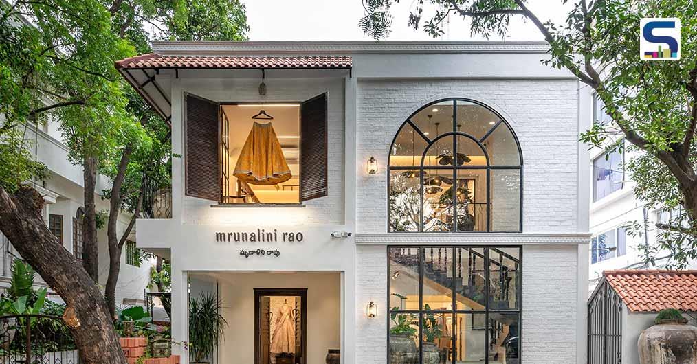 Colonial Style Dominates The Interiors of This Flagship Store in Hyderabad Designed by Crafted Spaces