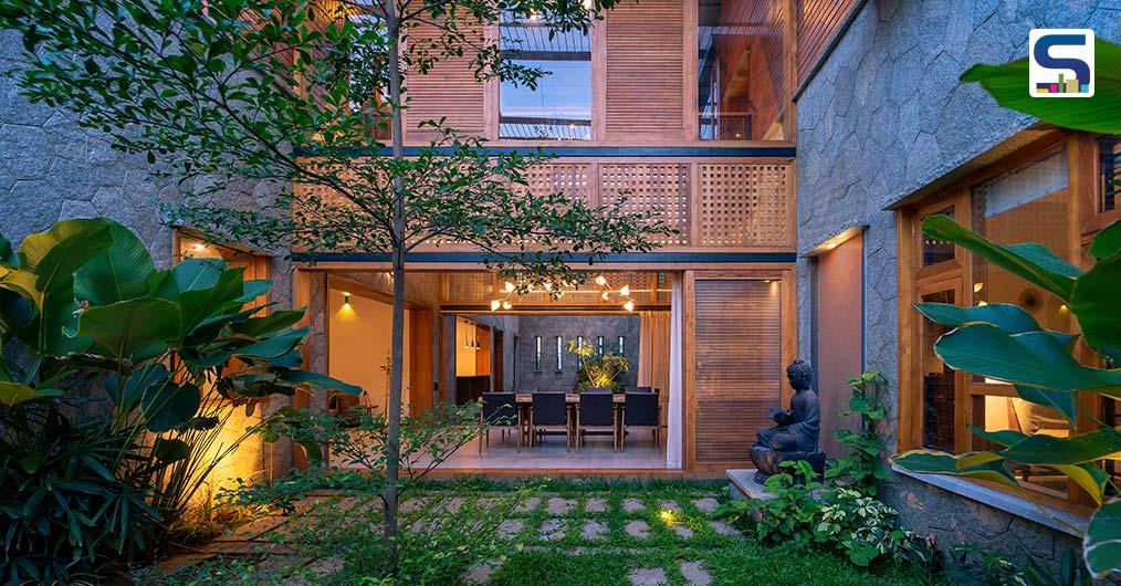 Multiple Green Spaces Shape The Placid Nature of This Open Living House in Kerala | Deearth Architects