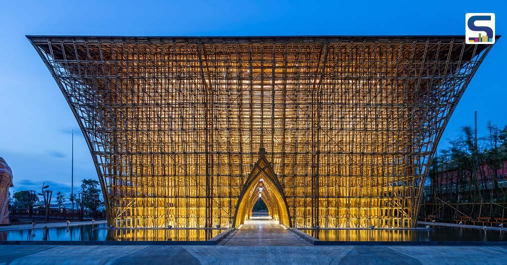 42000 Pieces of Bamboo Complete This Intricate Welcome Center in Vietnam | Vo Trong Nghia Architects