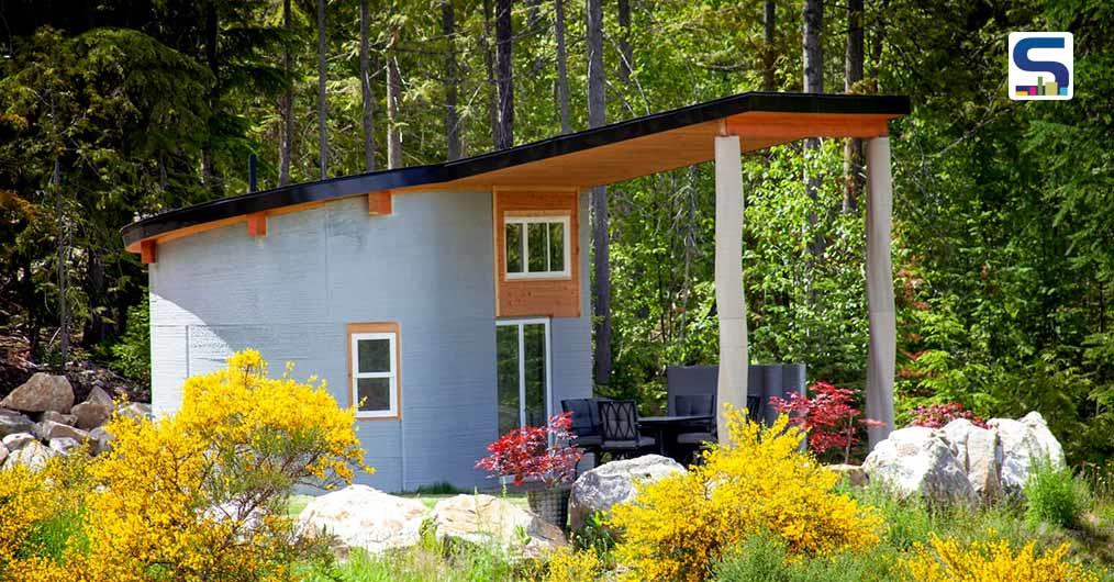 Fibonacci House - Canada Has Got Its First 3D Printed Concrete Tiny Home