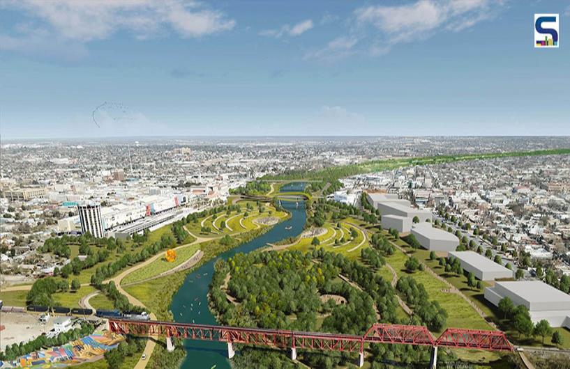 San Antonio-based firm Overland Partners and Laredo’s local architecture studio Able City have recently unveiled plans for a binational border park along the Rio Grande between Mexico and the US.