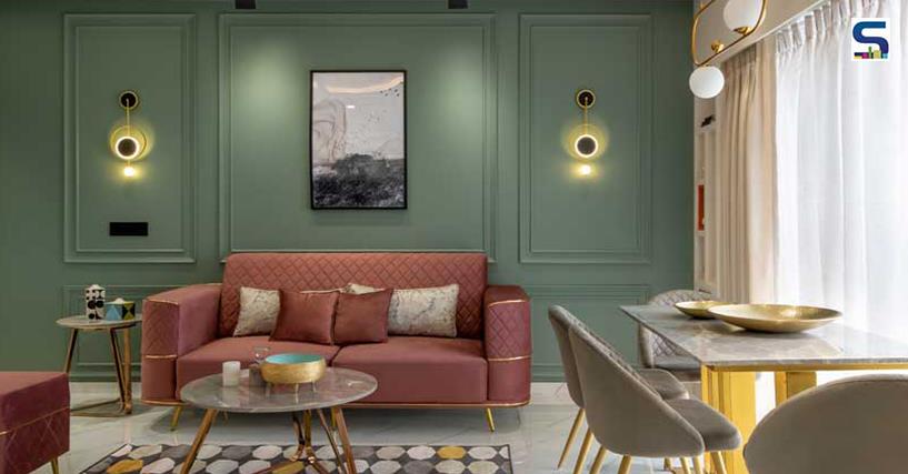 Layered With Elegance, This Minimalist Duplex Apartment in Maharashtra Exemplifies Art Deco Charm and