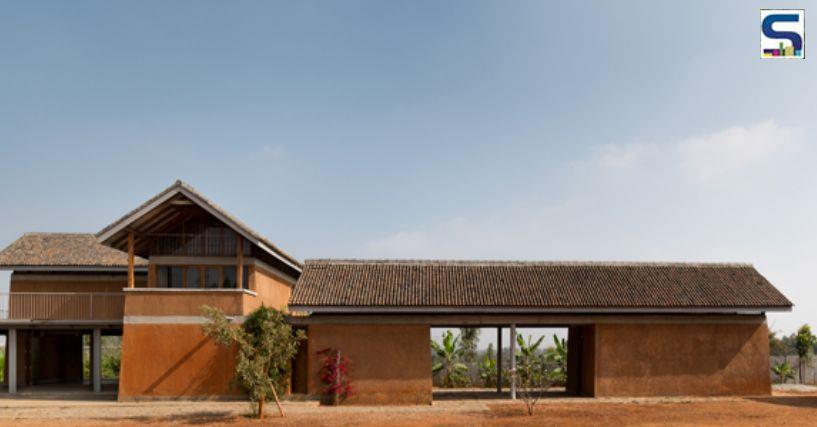 A Simple House In Bangalore Made Using Natural Material Palette of Earth, Stone and Timber |Studio Motley