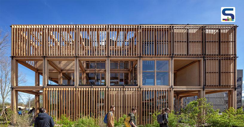 Use of Locally Sourced Timber With Reclaimed Glass and Steel Make This Pavilion an Exemplary of Bio-Based Construction | DP6 Architectuurstudio | Netherlands