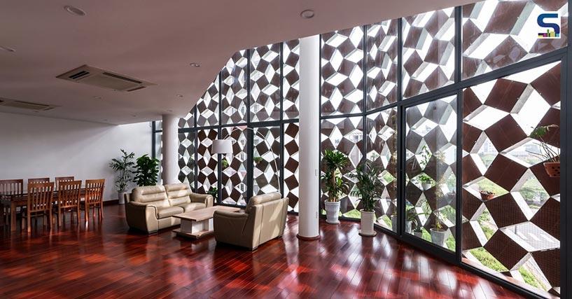 Recycled Ceramic Bricks Allow This Home To Breathe Properly in Vietnam | H &P Architects