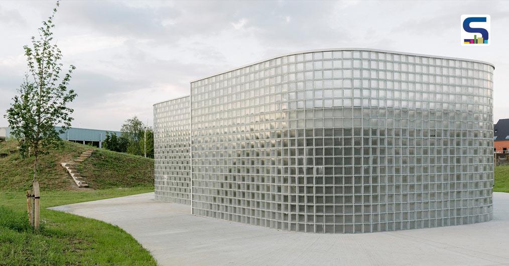 Bland Lawn Gets A Transformation Through The Addition of A Simple Concrete & Glass Structure and Sculpted Hills | YATTA Architectuur