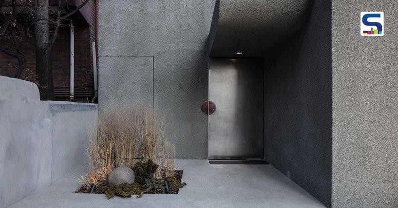 Raw Concrete Creates A Simple Yet Powerful Façade of This Perfume Club | South Korea