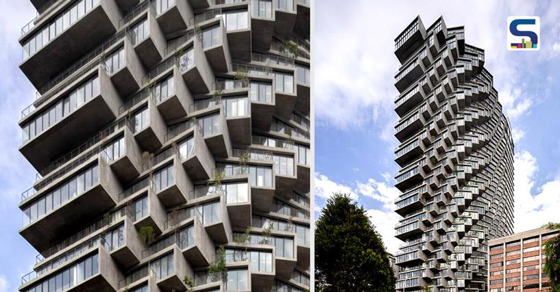 BIGs First Completed Residential Tower in South America Features A Facade of Concrete Boxes, Tallest in Quito