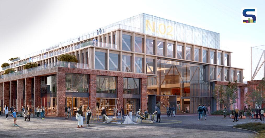 Haptic And PIR2 Won To Create Unique Stepped Brick And Timber School And Cultural Centre In Oslo