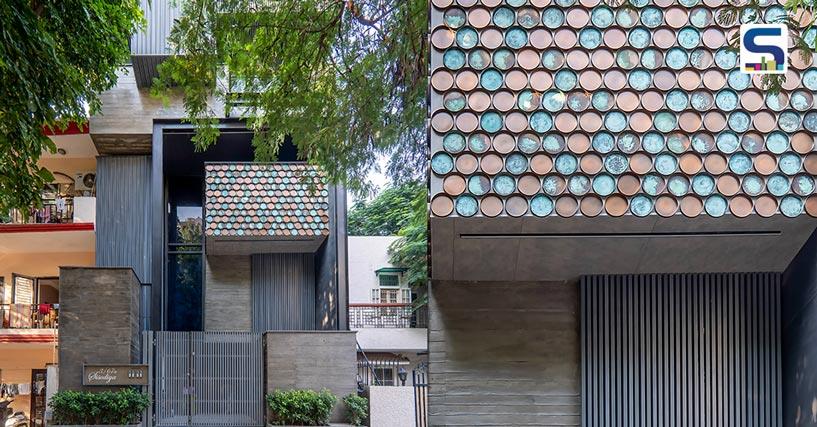 Architects Home | Copper Cladding For the First Time in India By ASRO Arcade | Gurugram | Artsy Facade