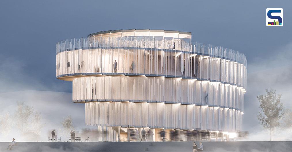 Sintered Glass Wraps The Facade Of Japan Pavilion Designed for the World Expo 2025 | Apropos Architects