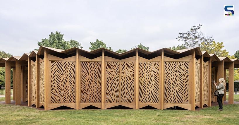 Lina Ghotmeh Unveils Stunning Timber Serpentine Pavilion in London
