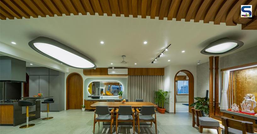 A Modern Gujarat Home That Celebrates Traditional Indian Architecture Through Geometry | Dice Studio | DOT House