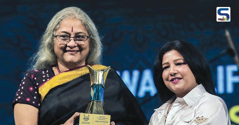 Sheila Sri Prakash Takes Home the Coveted WADE ASIA Lifetime Achievement Award