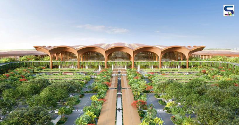 Foster + Partners Designs Techo International Airport For Cambodia With Grid-Shell roof | Airport Design