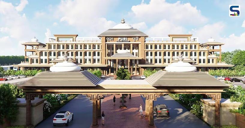 Newly Renovated Puri Railway Station Reflects the Spirit of the Jagannath Temple through Ancient Kalinga Architecture | Rath Architectonic